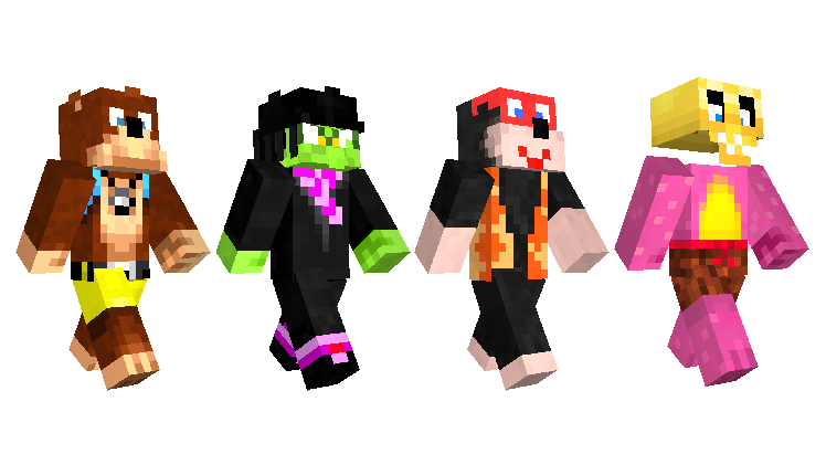 Skin Pack 1 - Classic — Minecraft Bedrock addon, screenshot 7