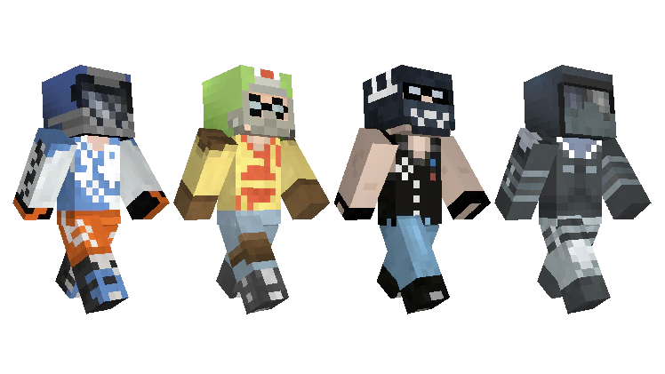 Skin Pack 1 - Classic — Minecraft Bedrock addon, screenshot 8