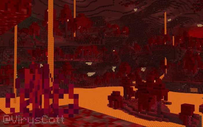 Nether Fog Remover — Minecraft Bedrock texture pack, screenshot 2