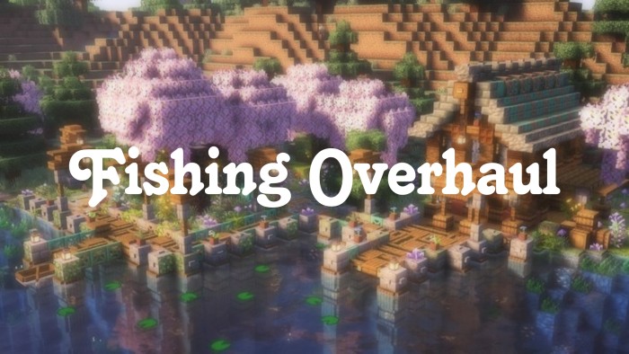 Fishing Overhaul — Minecraft Bedrock addon, screenshot 1