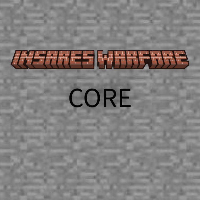 InSaRe's Warfare Core — Minecraft Bedrock addon, screenshot 1