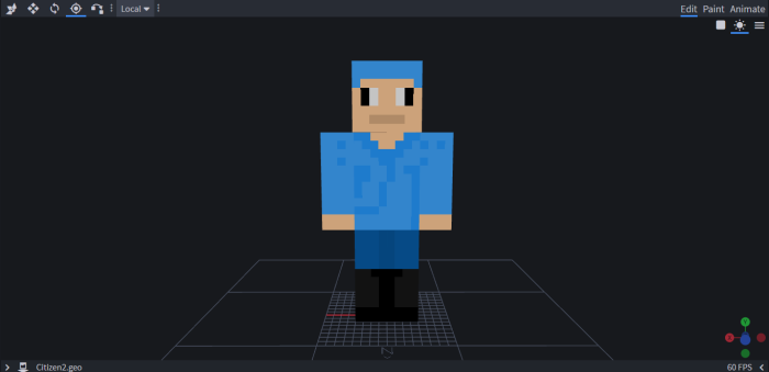 Citizens — Minecraft Bedrock addon, screenshot 1