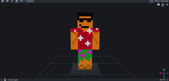 Citizens — Minecraft Bedrock addon, screenshot 2