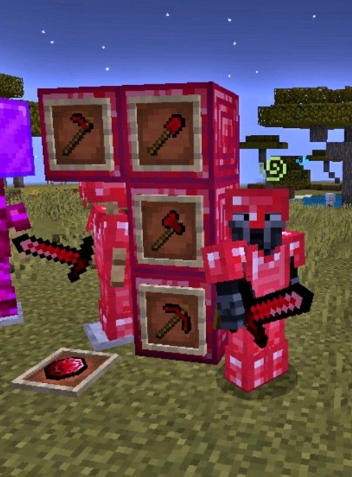 More Armor V0.1 Beta — Minecraft Bedrock addon, screenshot 1