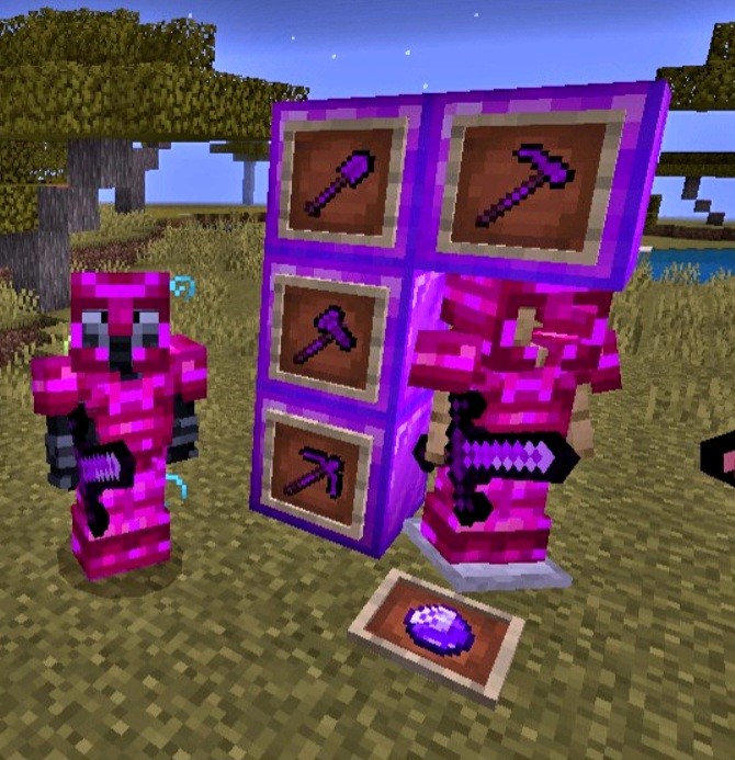 More Armor V0.1 Beta — Minecraft Bedrock addon, screenshot 3