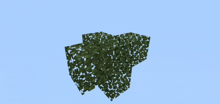 Reduced Visuals — Minecraft Bedrock texture pack, screenshot 1