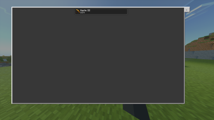 Force Haste 3 — Minecraft Bedrock addon, screenshot 1