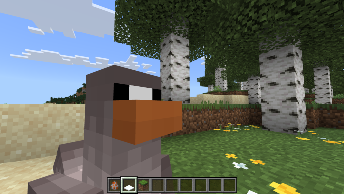 The Goose Addon — Minecraft Bedrock addon, screenshot 1