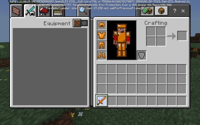 Copper+ — Minecraft Bedrock addon, screenshot 2