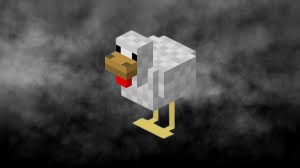 Strange Chicken — Minecraft Bedrock addon, screenshot 1