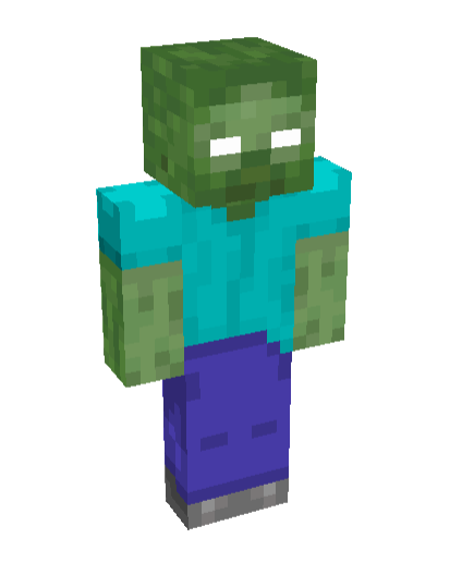 Herozombie — Minecraft Bedrock addon, screenshot 1