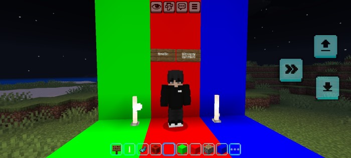 Green Screen Pack by X98 — Minecraft Bedrock texture pack, screenshot 1