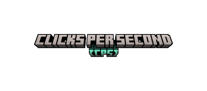 CPS Counter — Minecraft Bedrock addon, screenshot 1