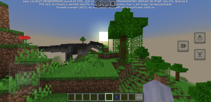 Blast To The Past — Minecraft Bedrock addon, screenshot 1