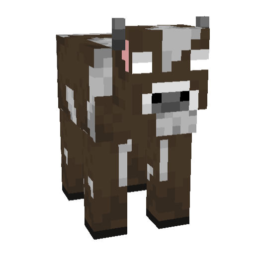 Herocow — Minecraft Bedrock addon, screenshot 1