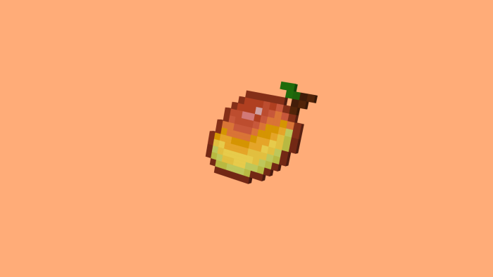 Mango Totem (BEDROCK) (FIXED) — Minecraft Bedrock texture pack, screenshot 1