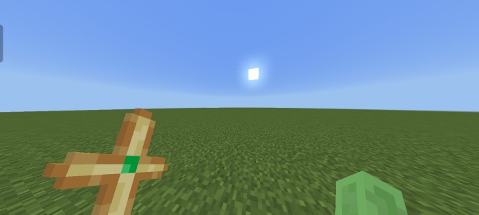 Cross Tótem texture pack — Minecraft Bedrock texture pack, screenshot 2
