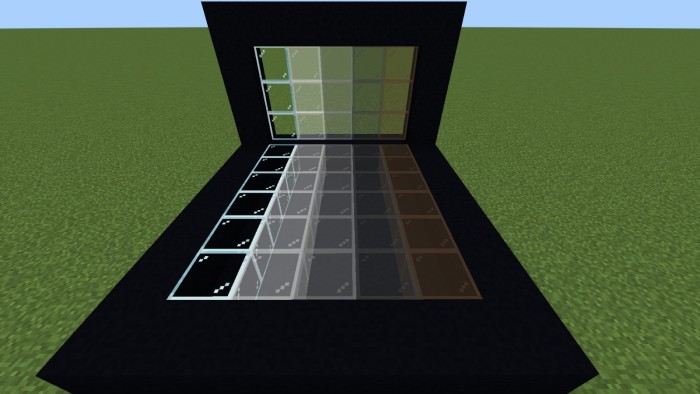 BSG- Better Stained glass (unofficial port) — Minecraft Bedrock texture pack, screenshot 1