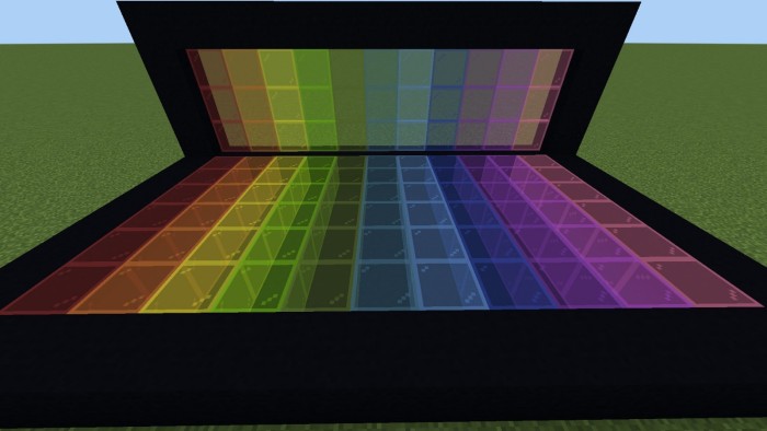 BSG- Better Stained glass (unofficial port) — Minecraft Bedrock texture pack, screenshot 2