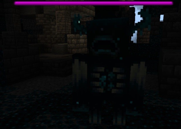 CORRECTED WARDEN — Minecraft Bedrock addon, screenshot 1