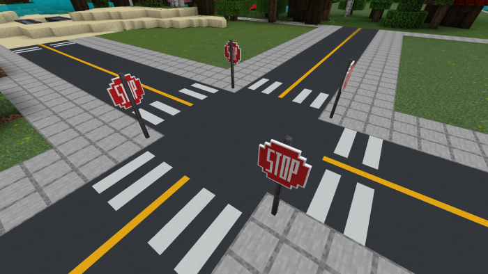 Javos Street Things — Minecraft Bedrock addon, screenshot 1