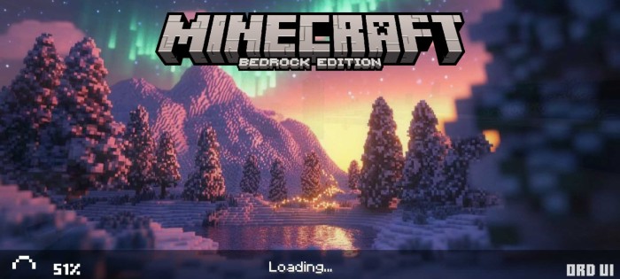OrdUI V5.6 — Minecraft Bedrock texture pack, screenshot 2