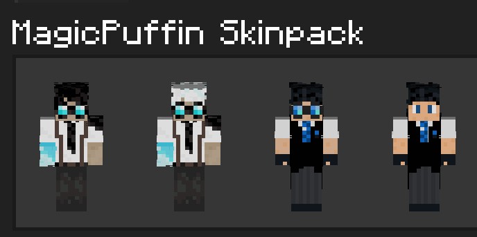 MagicPuffin Skinpack — Minecraft Bedrock addon, screenshot 1