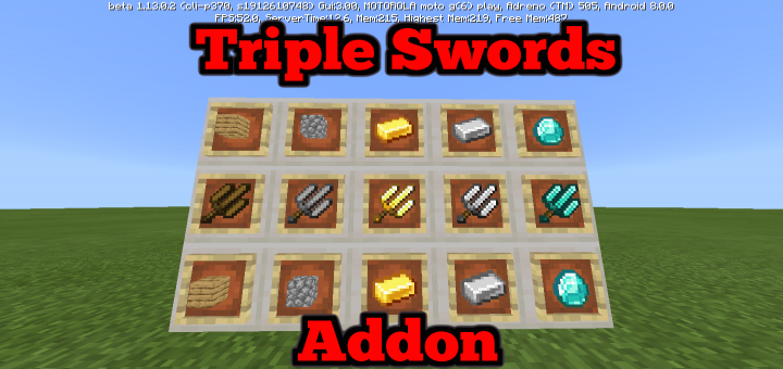 Weapons+ Addon || CRPG | Minecraft PE Mods & Addons