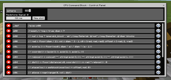 CPU Command Block Addon v0.0.2 Beta. (Script) (Windows 10 / Android) Now with Keyboard Support! (Download Fixed))