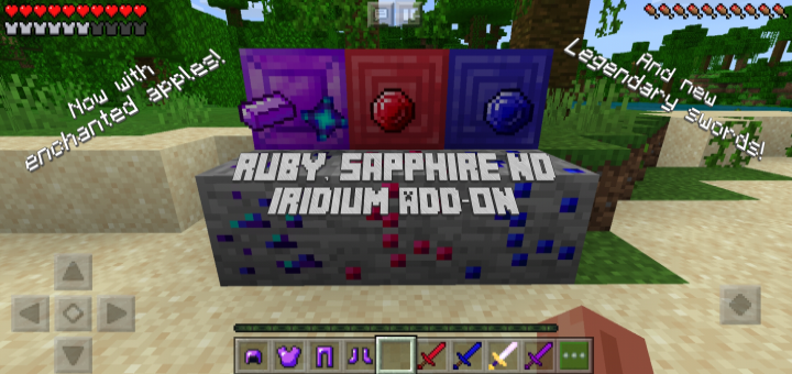 Ruby, Sapphire and Iridium Add-on v1.1.2 (+1.16.100)