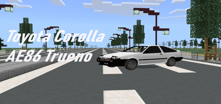 Toyota Corolla AE86 Trueno Addon