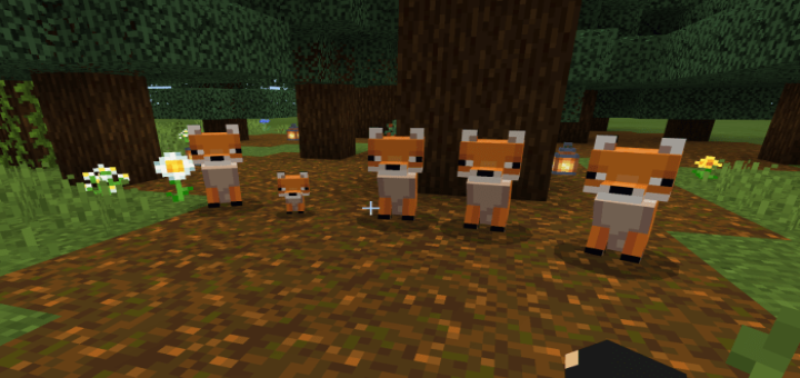 Tamable Foxes Add-on