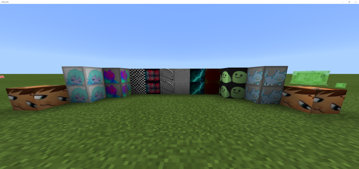 Emoji and Trippy Block Pack