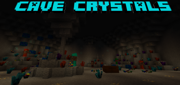 Cave Crystals (New 3D Blocks and Armors)