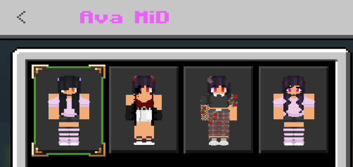 My Inner Demons: Ava Skin Pack