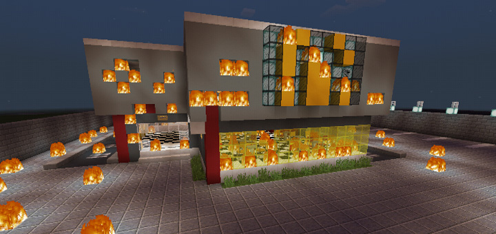 McDonalds Addon | Minecraft PE Mods & Addons