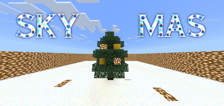SkyMas (SkyBlock Adventure Map) | Christmas Edition
