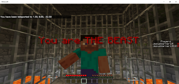 ESCAPE FROM THE BEAST!!!