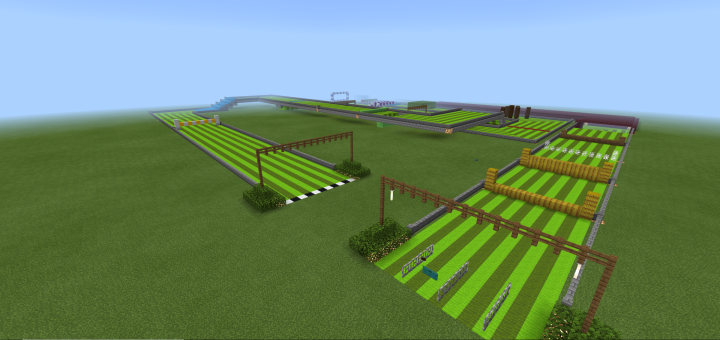 Horse Racing Obstacle Course