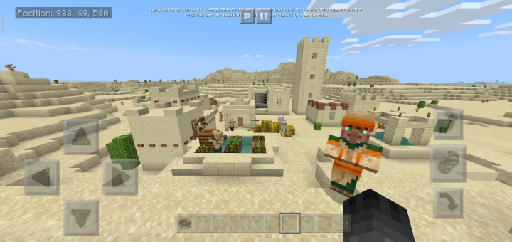 Village Savanna, Desert Temple, Pillage & Village!
