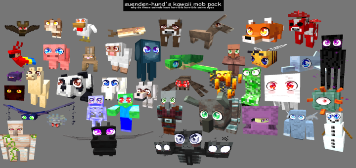 Suenden-Hund's Awful Anime Eyes Pack
